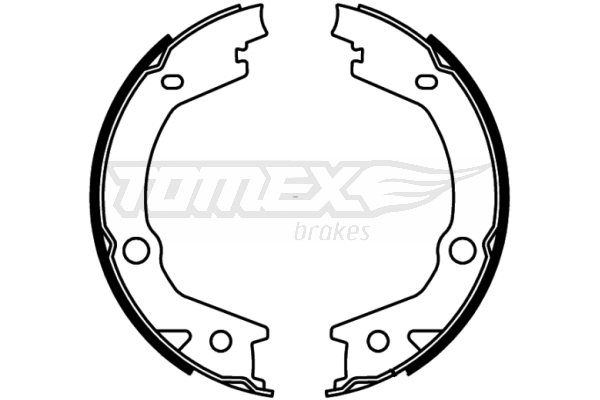 Sada brzdových čeľustí TOMEX Brakes